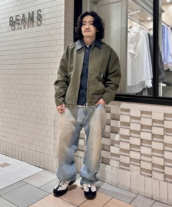 BEAMS MEN | SMITH'S AMERICAN / チェック トラッカー ジャケット