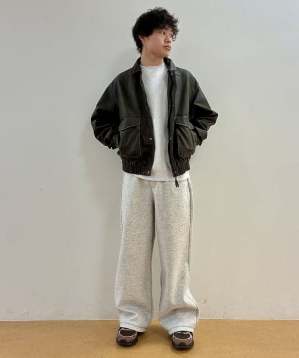 BEAMS HEART | クラシック フェイクレザー ブルゾン 26SS | Rakuten