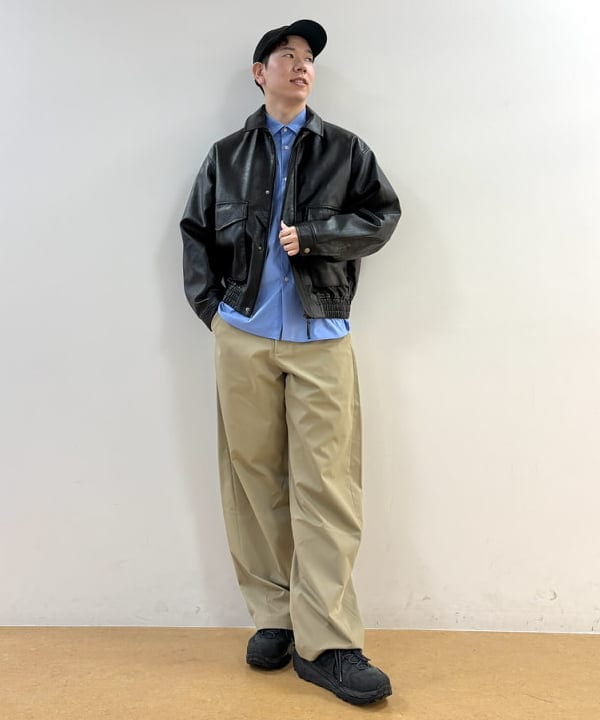 BEAMS HEART | クラシック フェイクレザー ブルゾン 26SS | Rakuten
