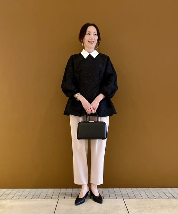Demi-Luxe BEAMS | ＜セットアップ対応＞トリアセ 1タック パンツ