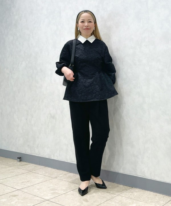 Demi-Luxe BEAMS | ＜セットアップ対応＞トリアセ 1タック パンツ