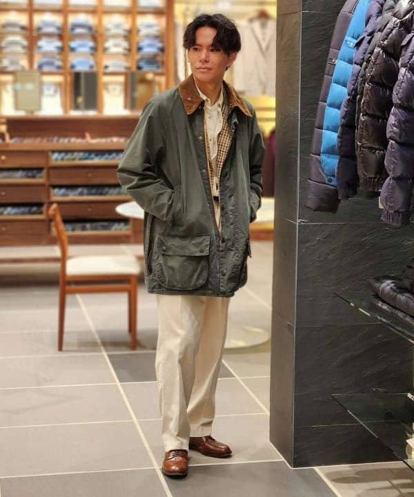 BEAMS MEN | 【別注】Barbour / BEAUFORT ウォッシュド ジャケット