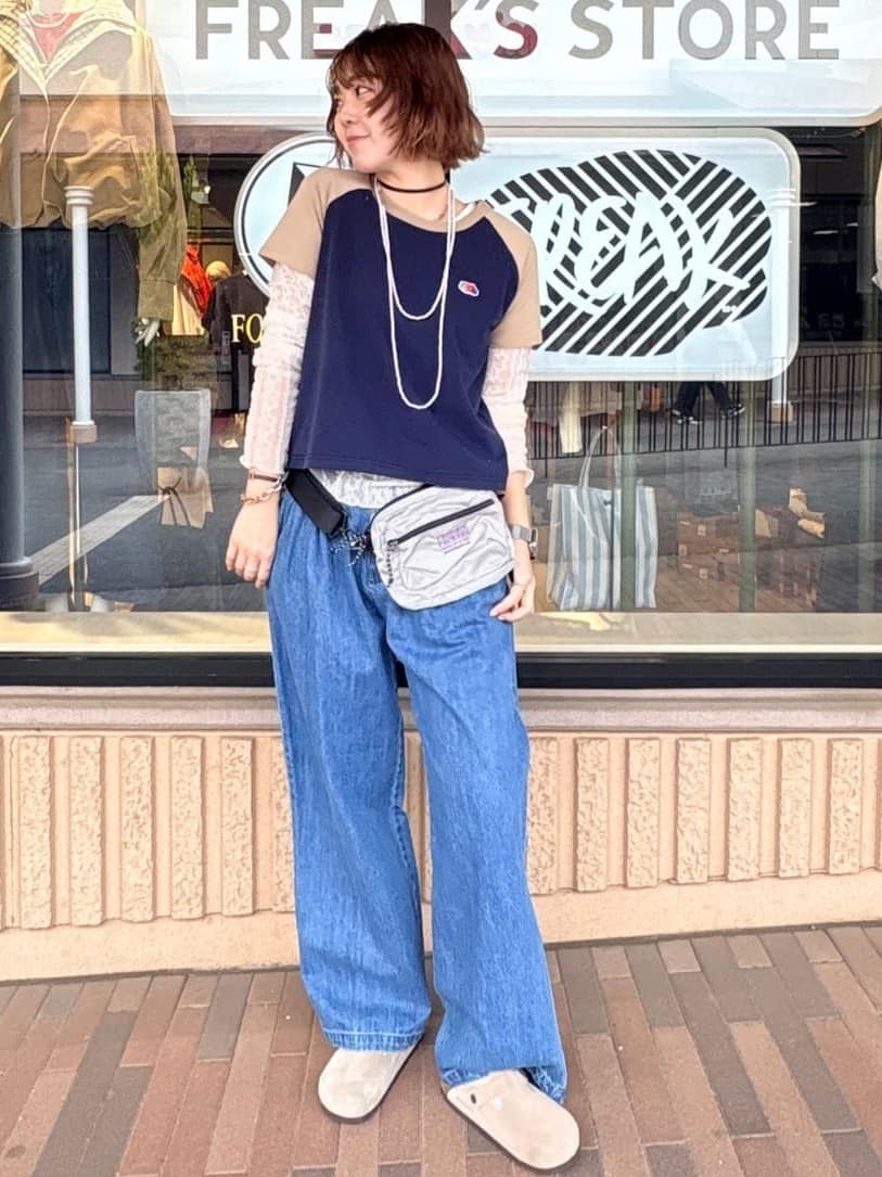 FREAK'S STORE | 2タックストレートデニムパンツ【限定展開