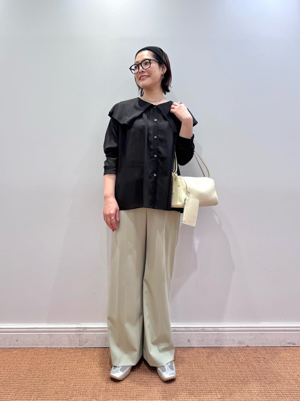 UNITED ARROWS LTD. OUTLET | ポリエステル ビッグカラーシャツ 防シワ