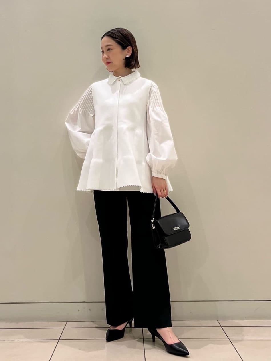 UNITED ARROWS | チュールカラー 2WAY ブラウス | Rakuten Fashion