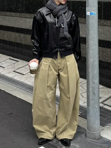 Never mind the XU / Chikashitsu+ | 【Chikashitsu +】pleats chino