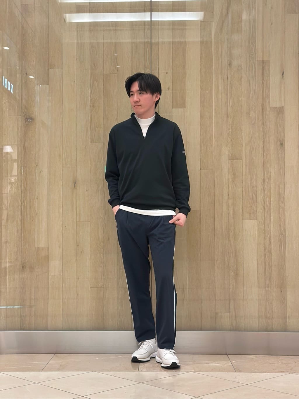 TaylorMade×UNITED ARROWS 半袖　モックネック ストレッチ モックネック半袖シャツ(半袖シャツ・ポロシャツ)|UNITED