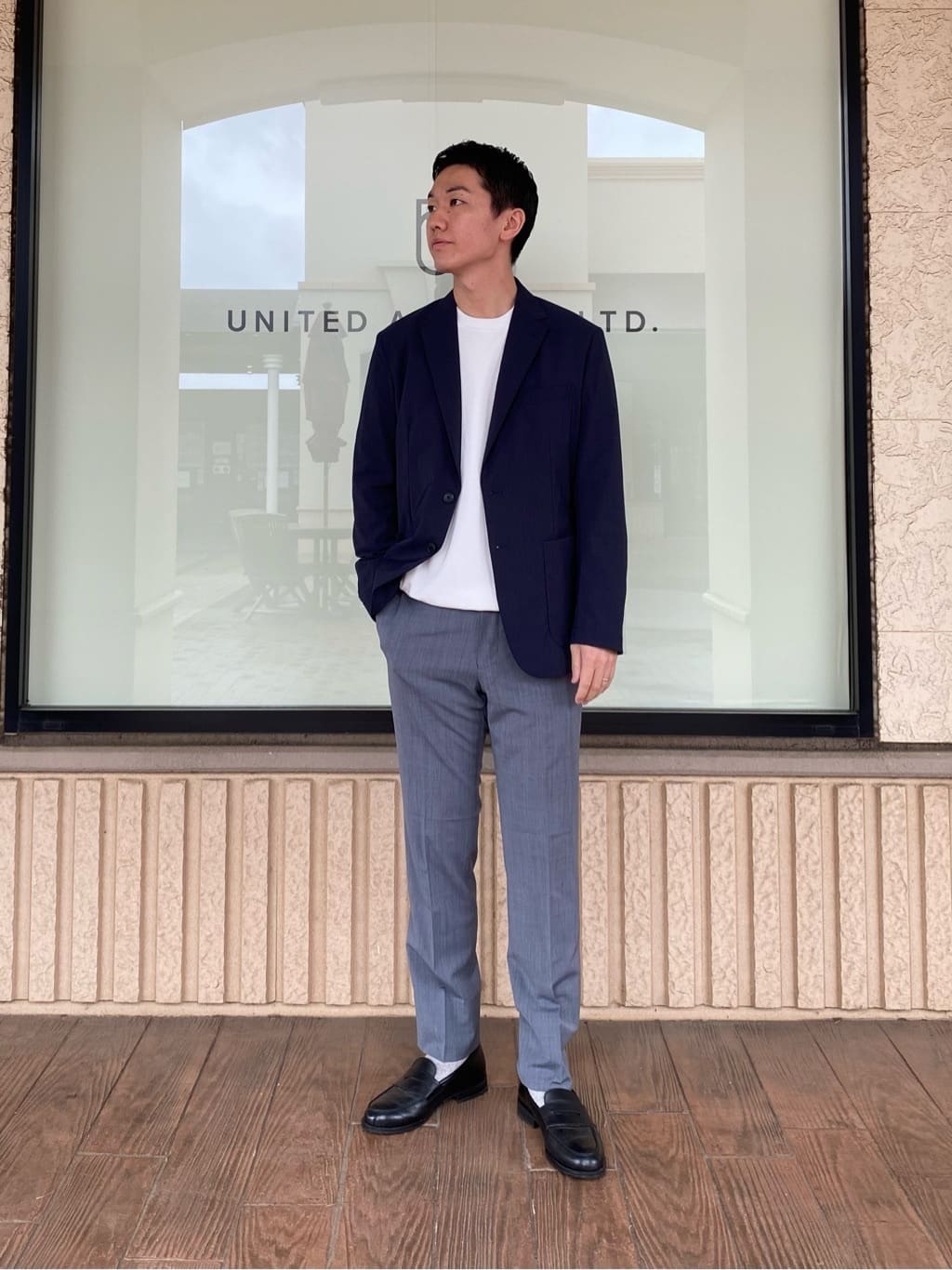 UNITED ARROWS LTD. OUTLET | A+ TWPU トロピカル無地 スリム