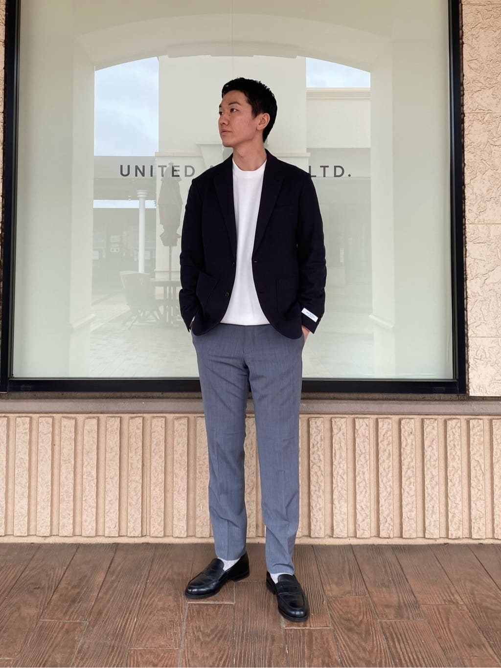 UNITED ARROWS LTD. OUTLET | A+ TWPU トロピカル無地 スリム