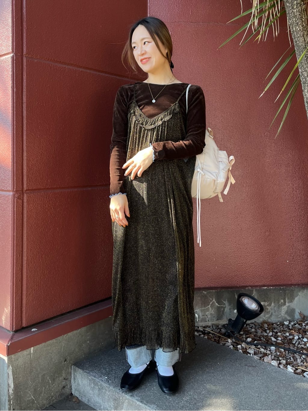 FREAK’S STOREのコード付き フラットシューズ 24SSを使ったコーディネートを紹介します。｜Rakuten Fashion(楽天ファッション／旧楽天ブランドアベニュー)6881064