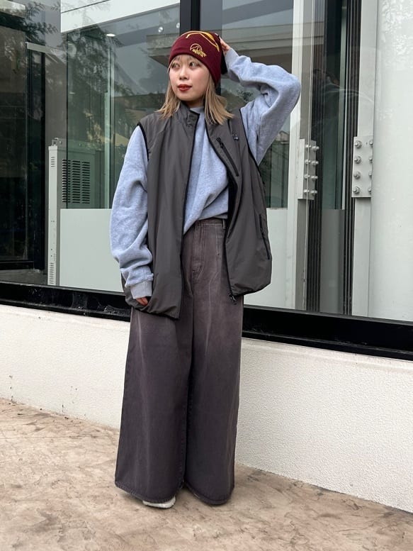 FREAK’S STOREの別注 スーパーワイドデニム 24AWを使ったコーディネートを紹介します。｜Rakuten Fashion(楽天ファッション／旧楽天ブランドアベニュー)6883818