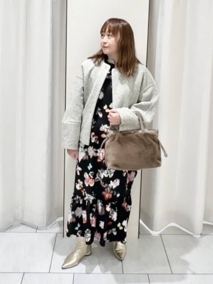 SunaUna | 【COLLECTION LINE】チャイナ花柄ワンピース | Rakuten