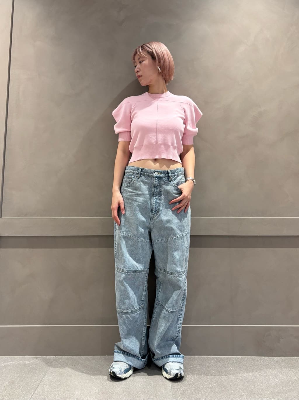 UNITED ARROWS | <ASTRAET>コットン 16G ボリュームショルダー クルー
