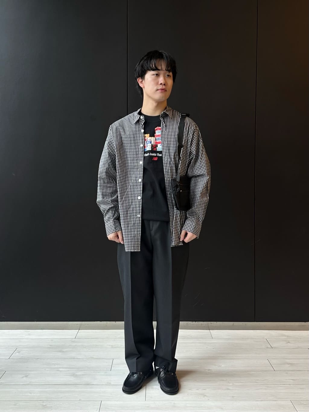 ウール　オックスフォード　インツープリーツ　ドレス　トラウザーズ Steven Alan＞ ウール オックスフォード イン ツープリーツ ドレス