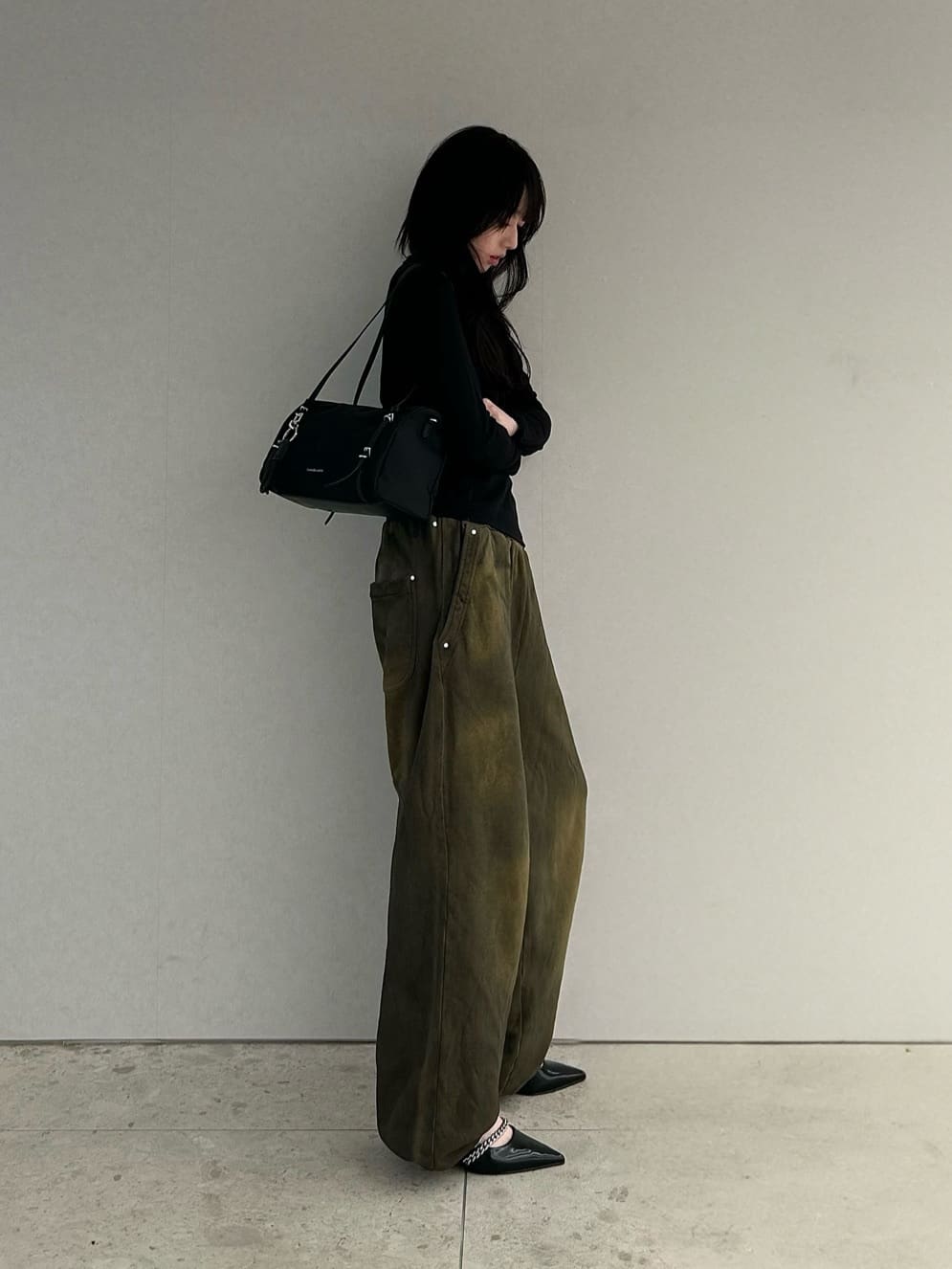 CHARLES & KEITH | Levy ミニレヴィー ナイロンショルダーバッグ