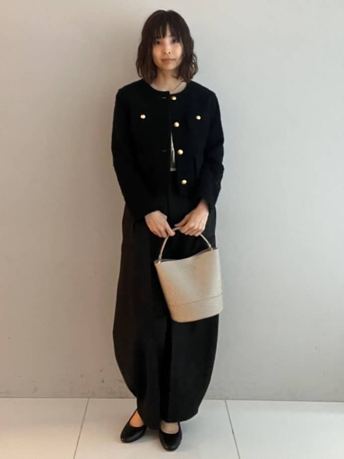 DRESSTERIOR | ブラックファンシーツイードジャケット | Rakuten