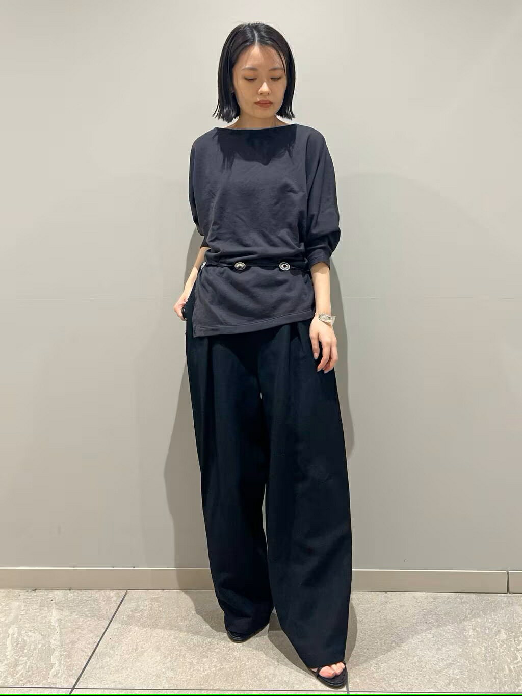 Curensology | リネンウールスタッズパンツ | Rakuten Fashion(楽天