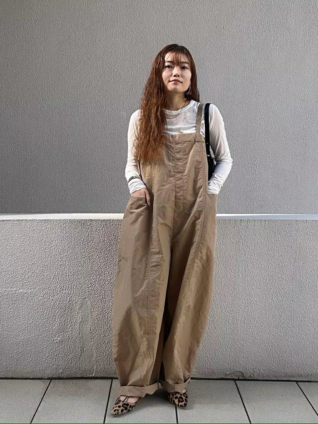 Curensology | ナイロンラミーサロペット | Rakuten Fashion(楽天
