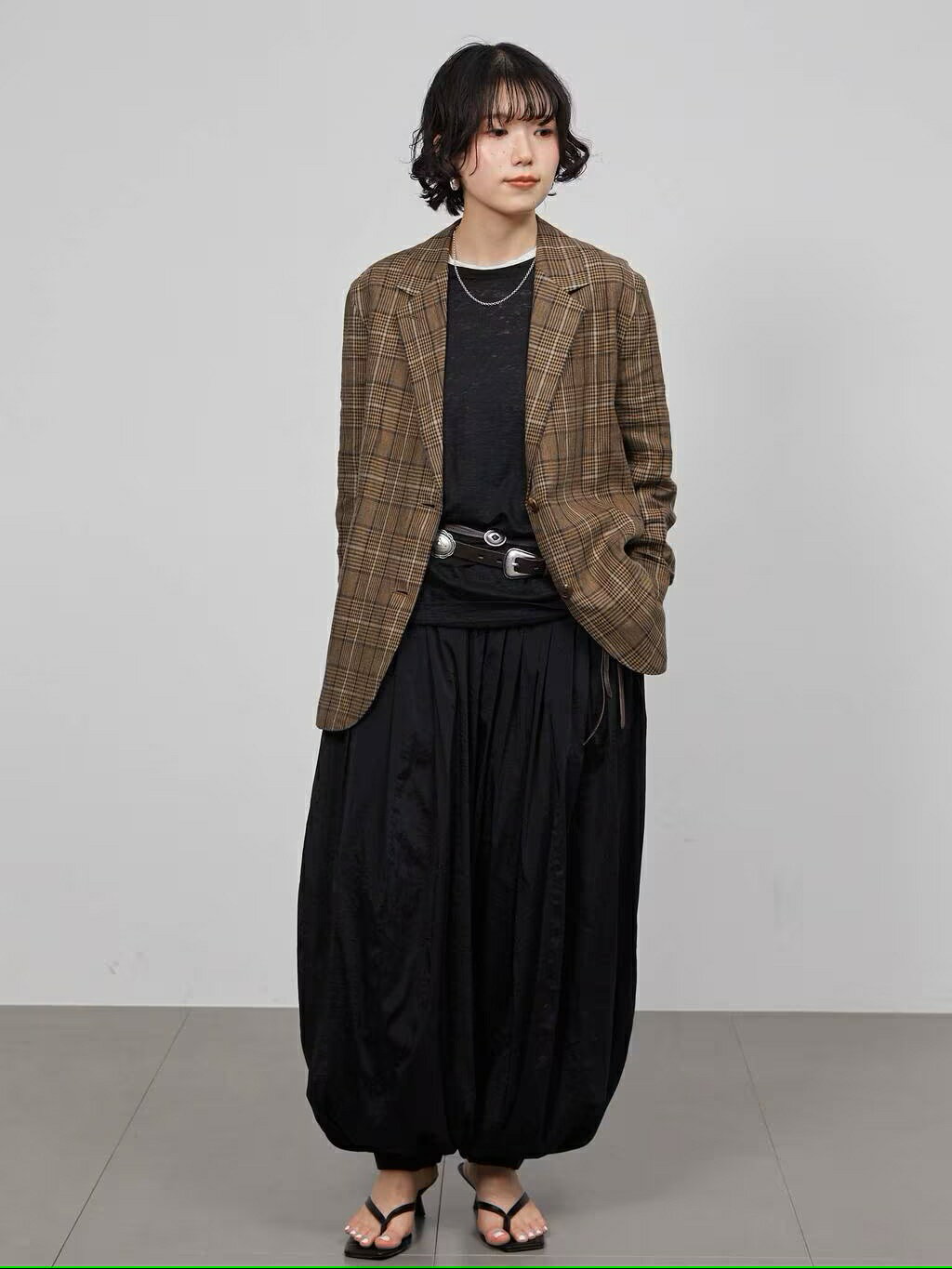 Curensology | グレンチェックジャケット | Rakuten Fashion(楽天