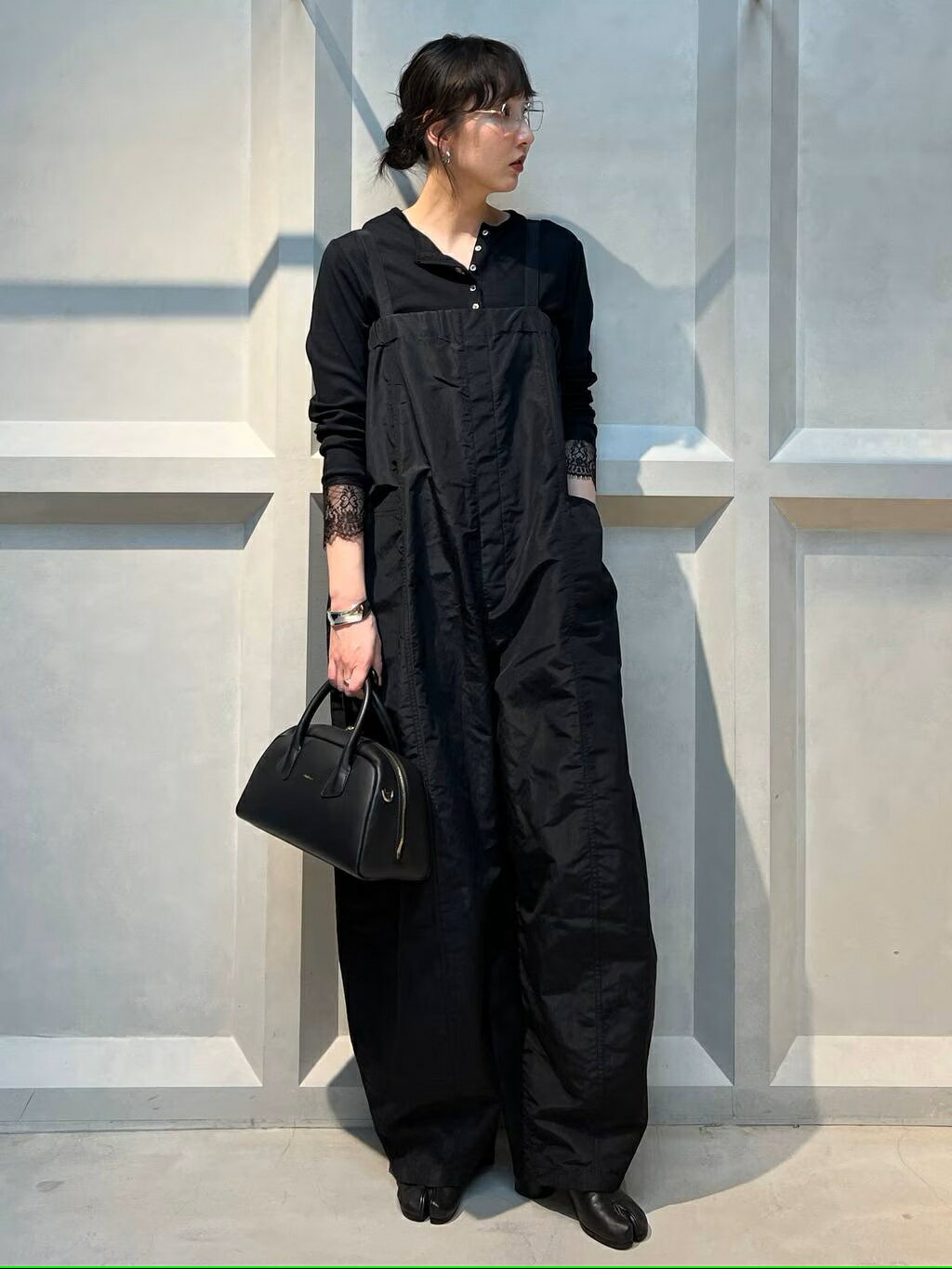 Curensology | ナイロンラミーサロペット | Rakuten Fashion(楽天