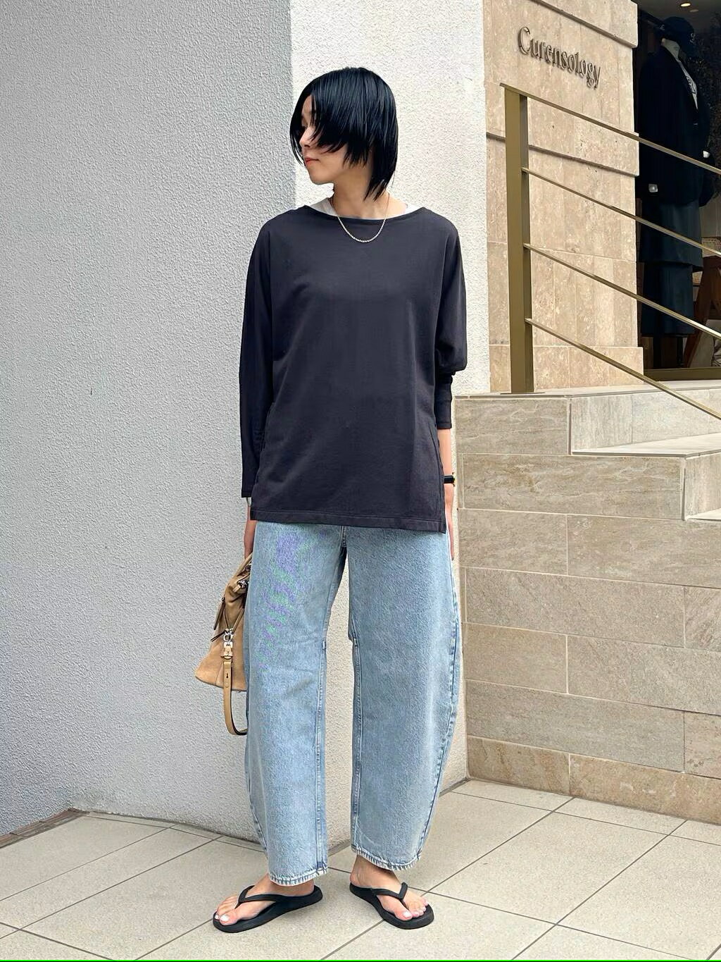 25年 Curensology &RC カーヴィーデニムパンツ 定価2.5 Curensology | <&RC>カーヴィーデニムパンツ | Rakuten Fashion(楽天