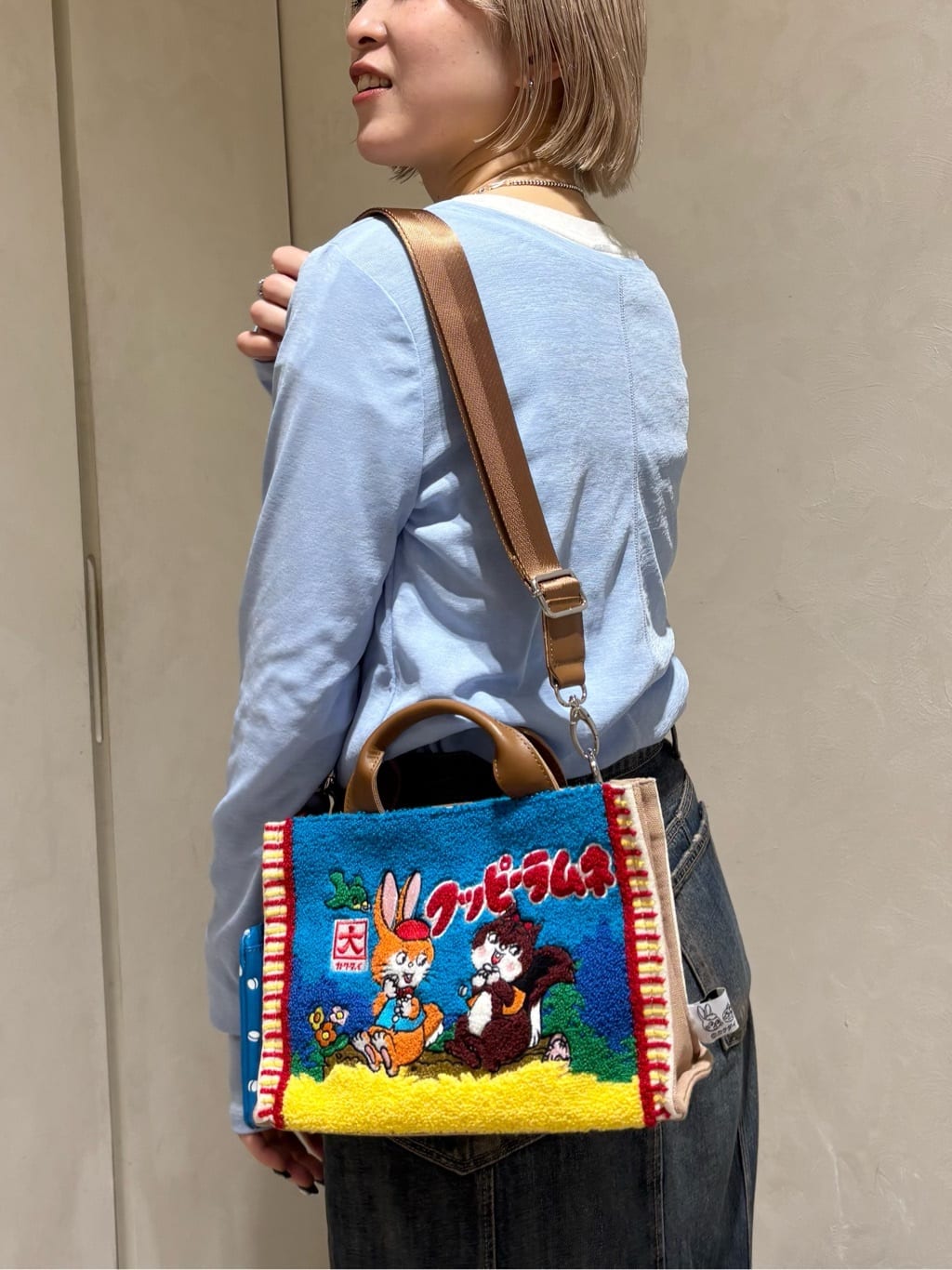ear PAPILLONNER | 【クッピーラムネ×ear】コラボコットントートバッグ