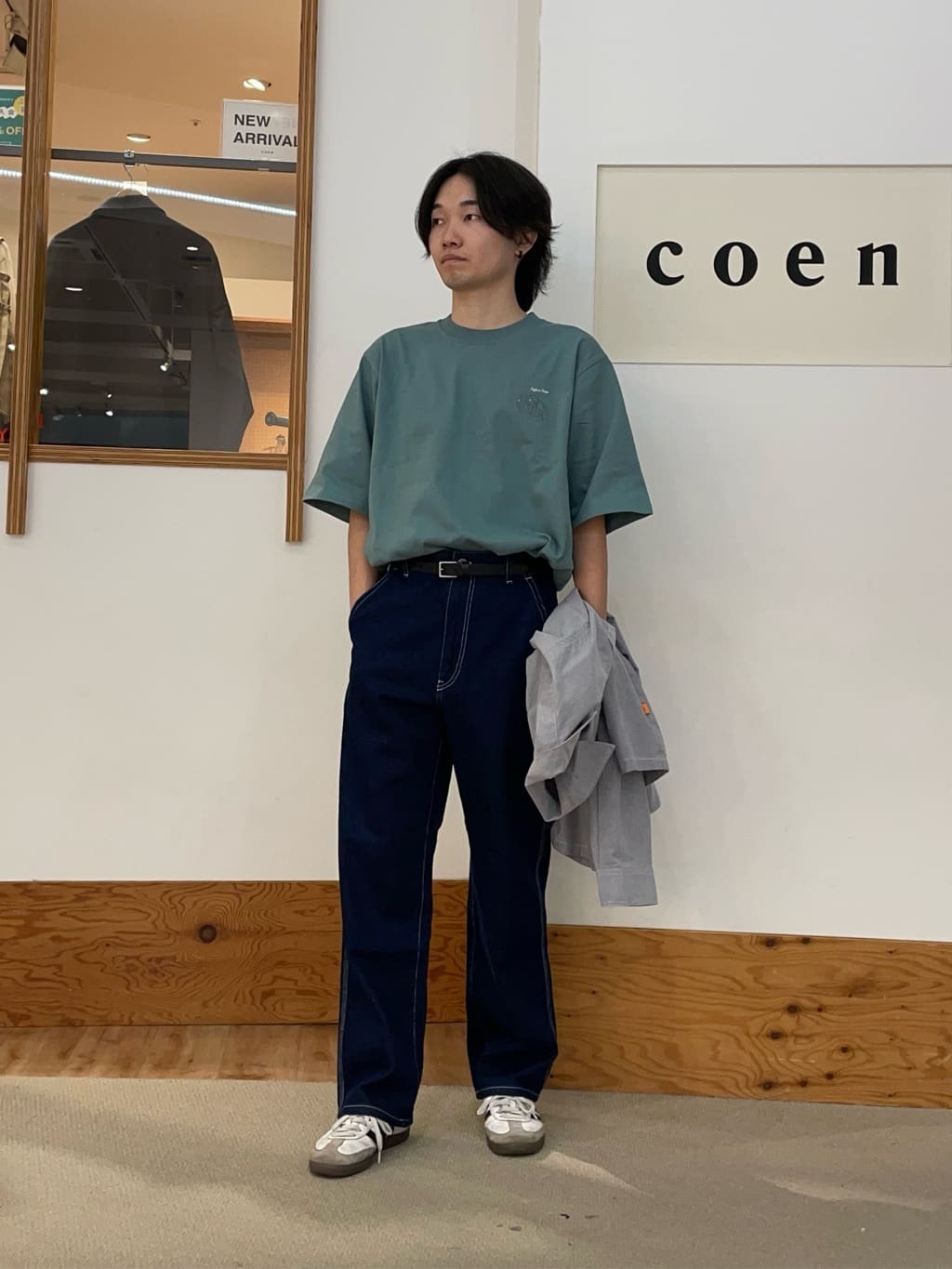 coen | KiyokazuTsujinoイラストプリントTシャツ【抗菌性,消臭性