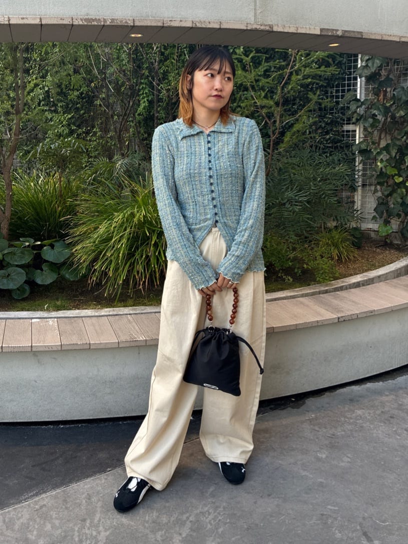 FREAK’S STOREのチェック ポコポコ 長袖ブラウスを使ったコーディネートを紹介します。｜Rakuten Fashion(楽天ファッション／旧楽天ブランドアベニュー)6892113
