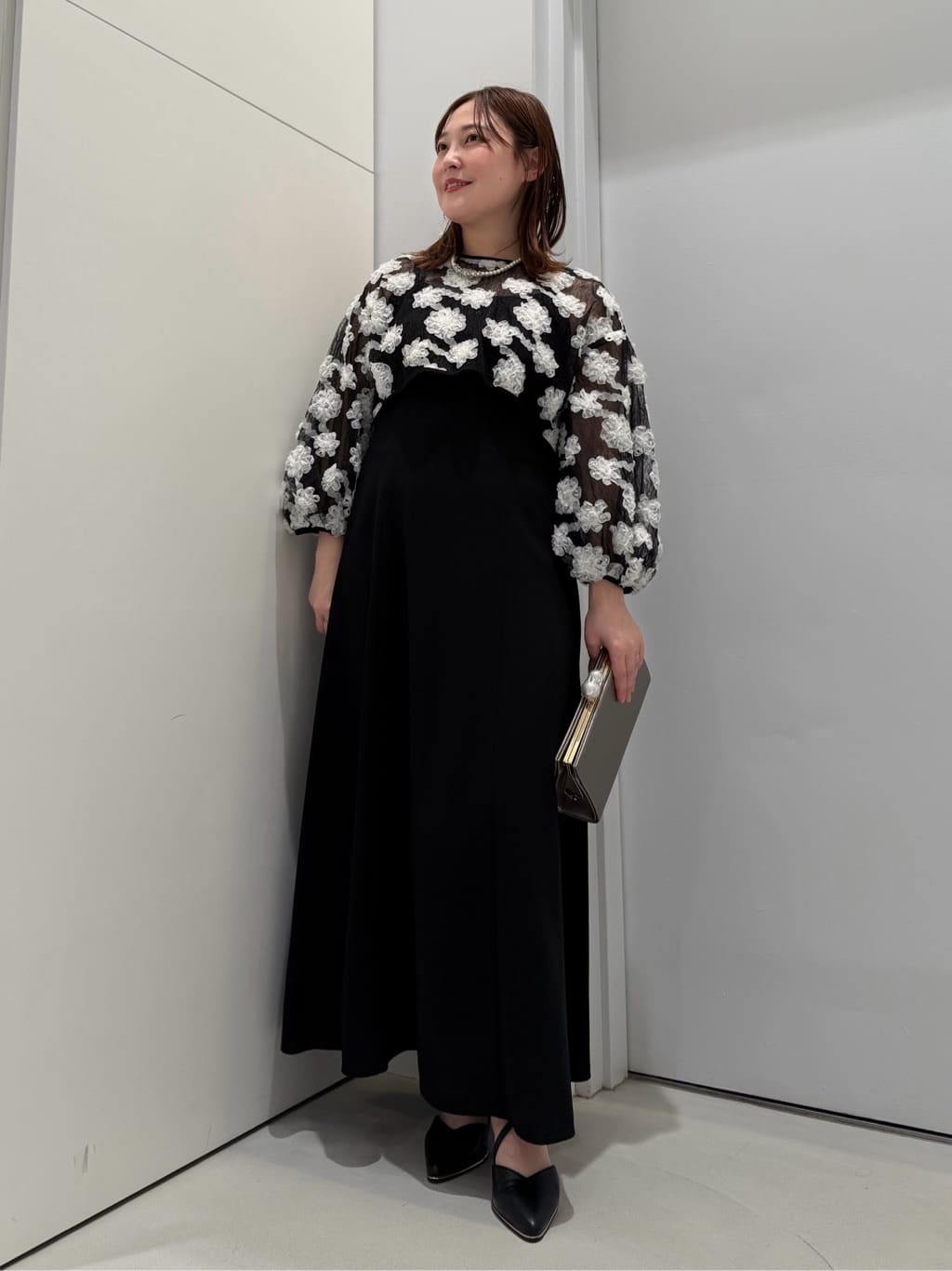 LASUD | チュールフラワーボレロレイヤードワンピース | Rakuten