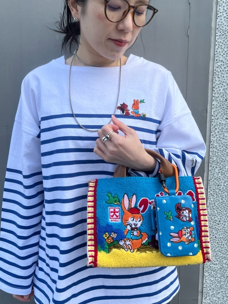 ear PAPILLONNER | 【クッピーラムネ×ear】コラボコットントートバッグ