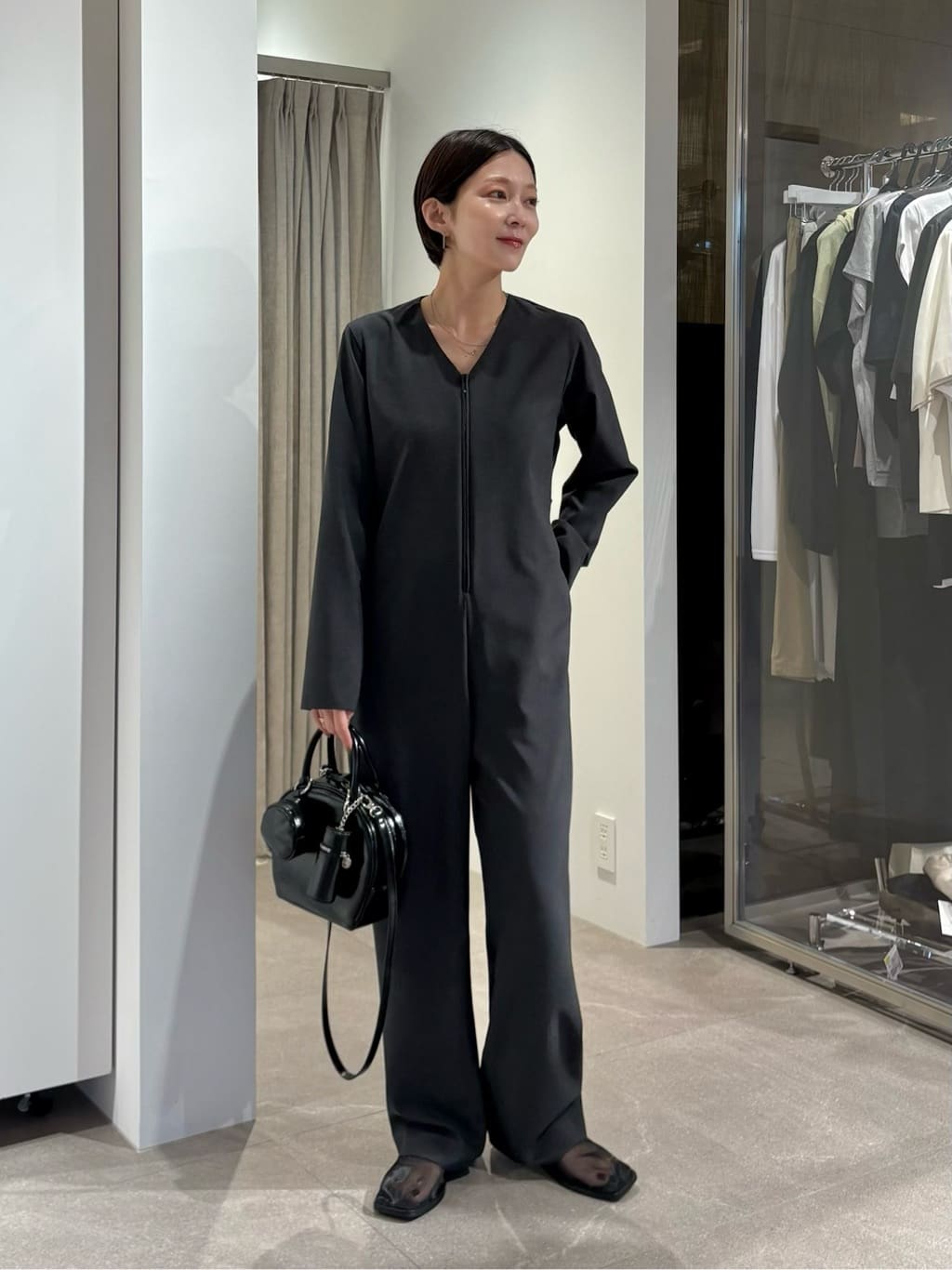 MARW UNITED ARROWS フロントジップ オールインワン MARW UNITED ARROWS（マルゥ ユナイテッドアローズ） オールインワン