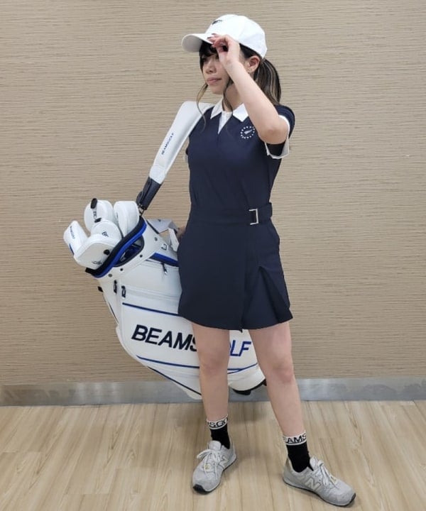 BEAMS GOLF ORANGE LABEL リネンライク ワンピース 【公式通販】