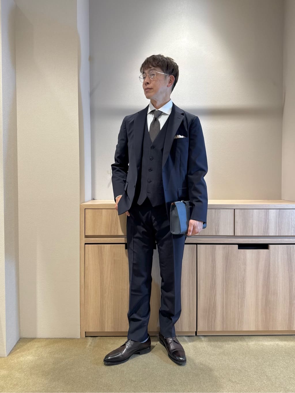 UNITED ARROWS green label relaxing | A+ TWPU トロピカル無地 スリム