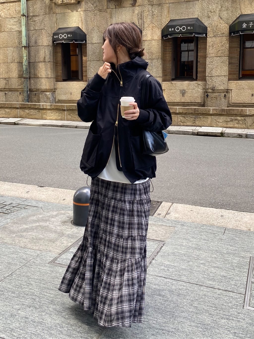 DOUDOU | チェックワッシャースカート | Rakuten Fashion(楽天