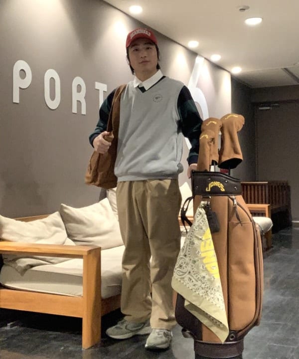BEAMS GOLF | 【別注】JONES / Cotton Duck パッセンジャー トート