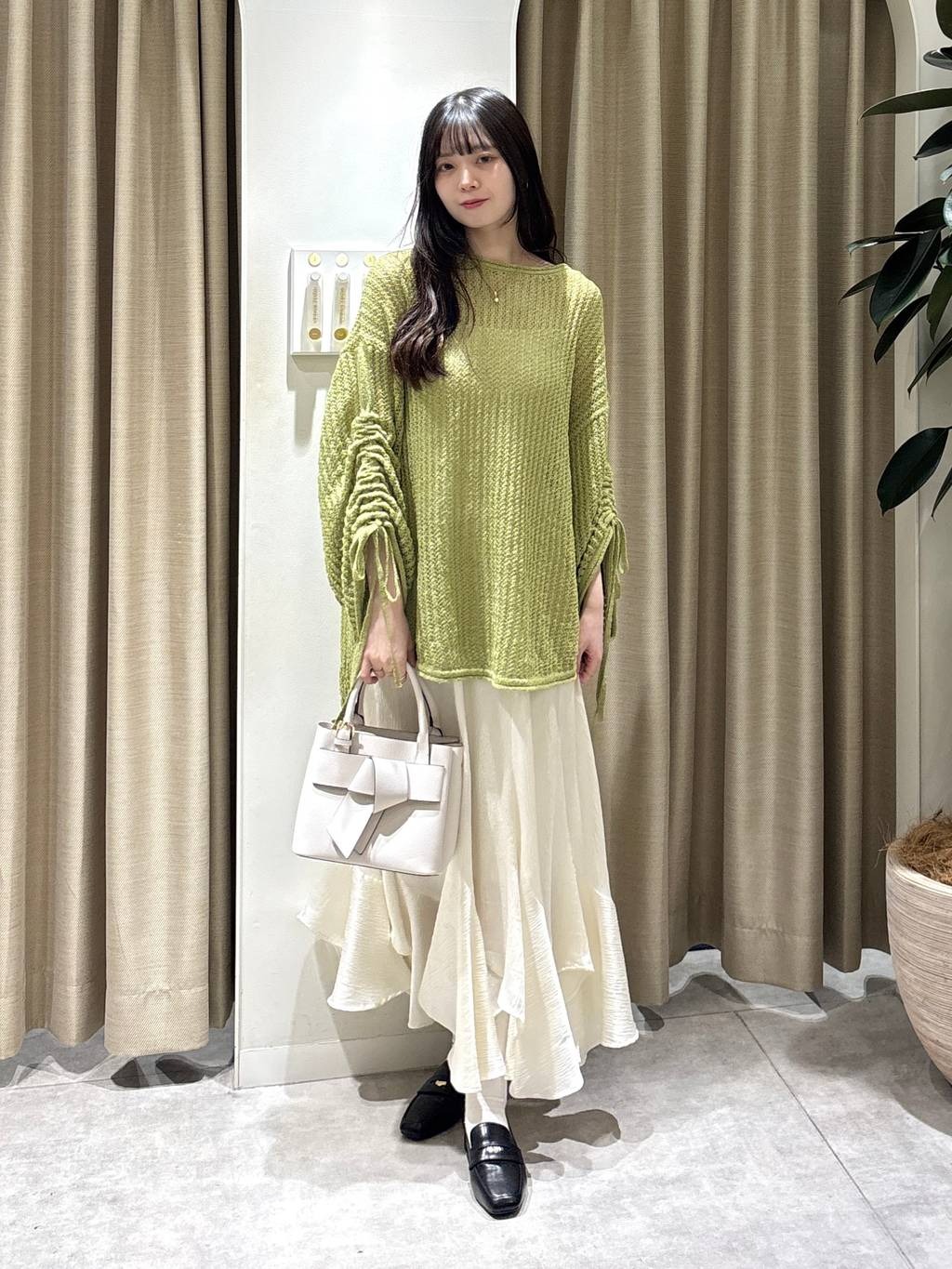 mysty womanの7Gメッシュニット長袖を使ったコーディネートを紹介します。｜Rakuten Fashion(楽天ファッション／旧楽天ブランドアベニュー)6905158