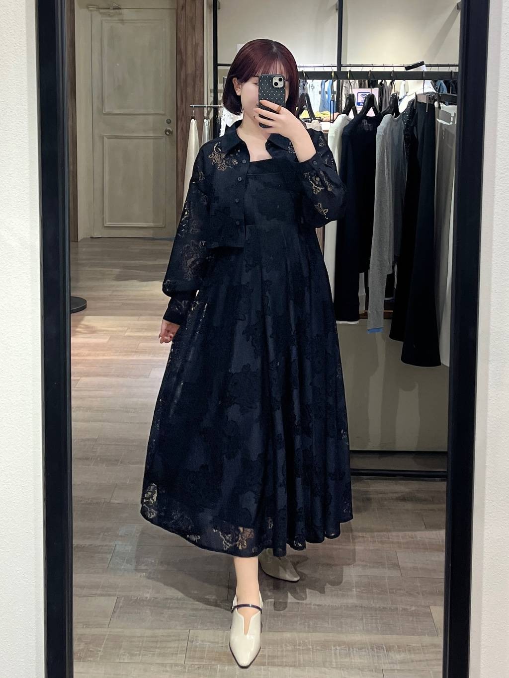 mysty woman | レースキャミワンピシャツSET | Rakuten Fashion(楽天