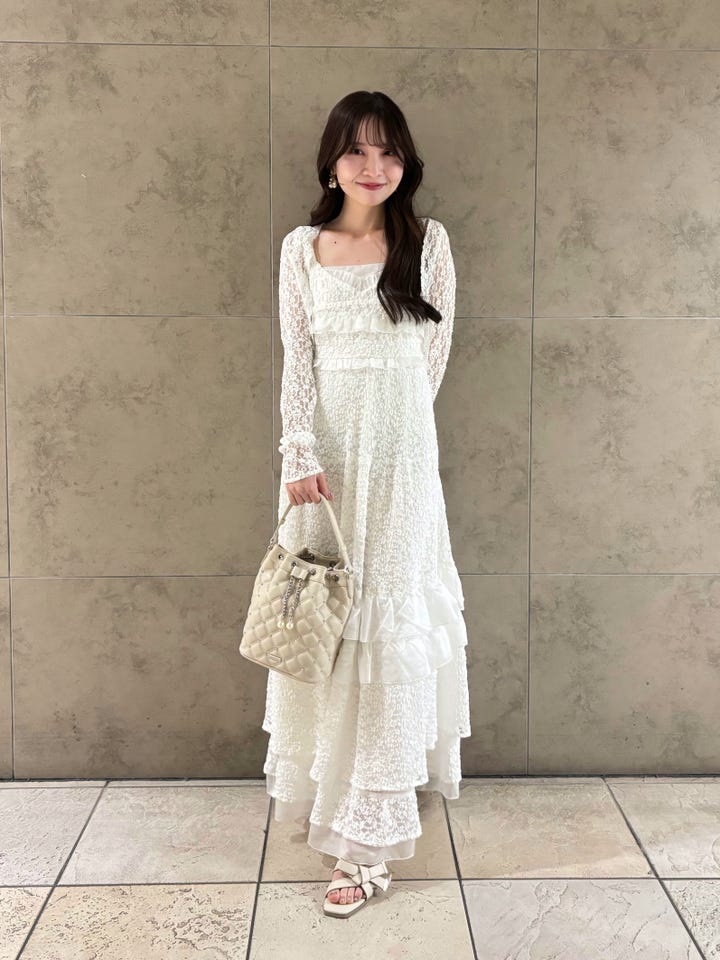 RANDA | カットレースキャミワンピース*ボレロセット | Rakuten