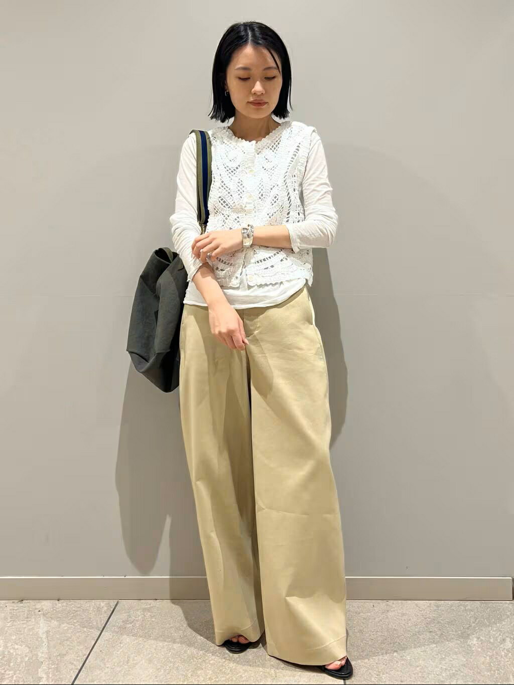 Curensology | レース2WAYニットベスト | Rakuten Fashion(楽天