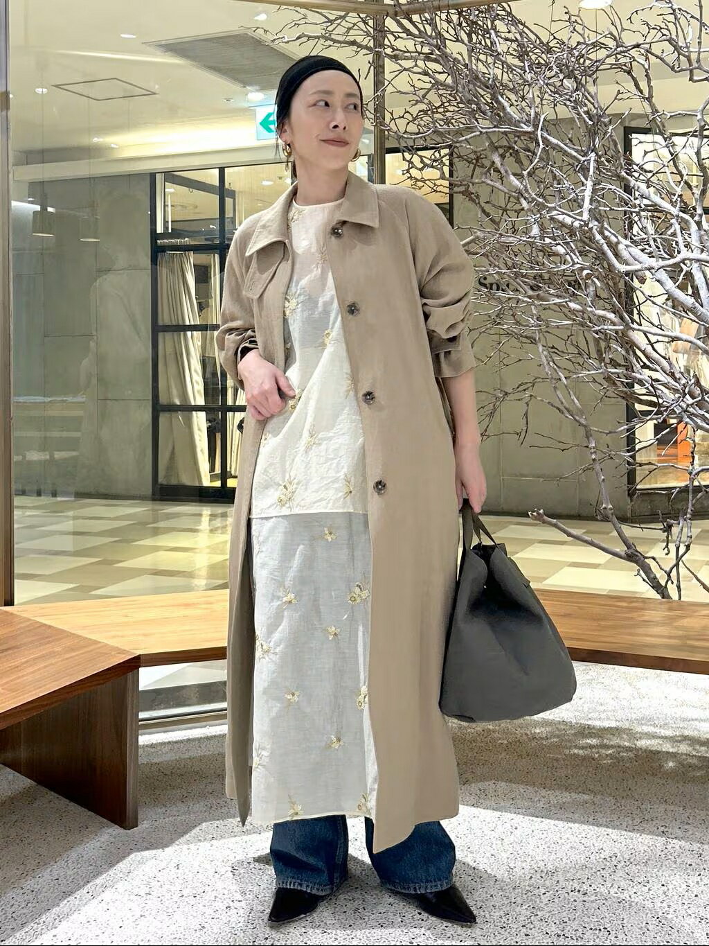 Curensology | フラワービーズスカート | Rakuten Fashion(楽天