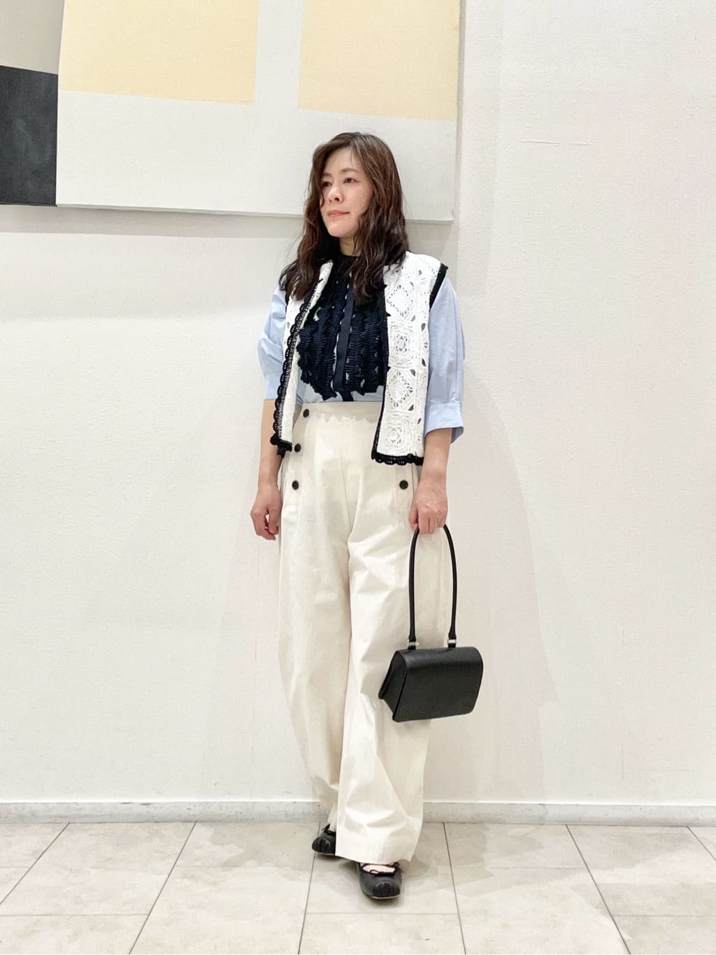 UNITED ARROWS LTD. OUTLET | クロッシー エンブロイダリー ニット