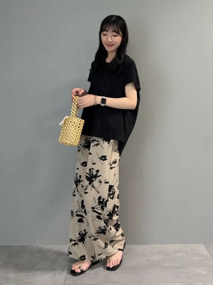 CATORCE パンツ AMERICAN HOLIC | 【WEB限定】アソートギャザー柄パンツ | Rakuten