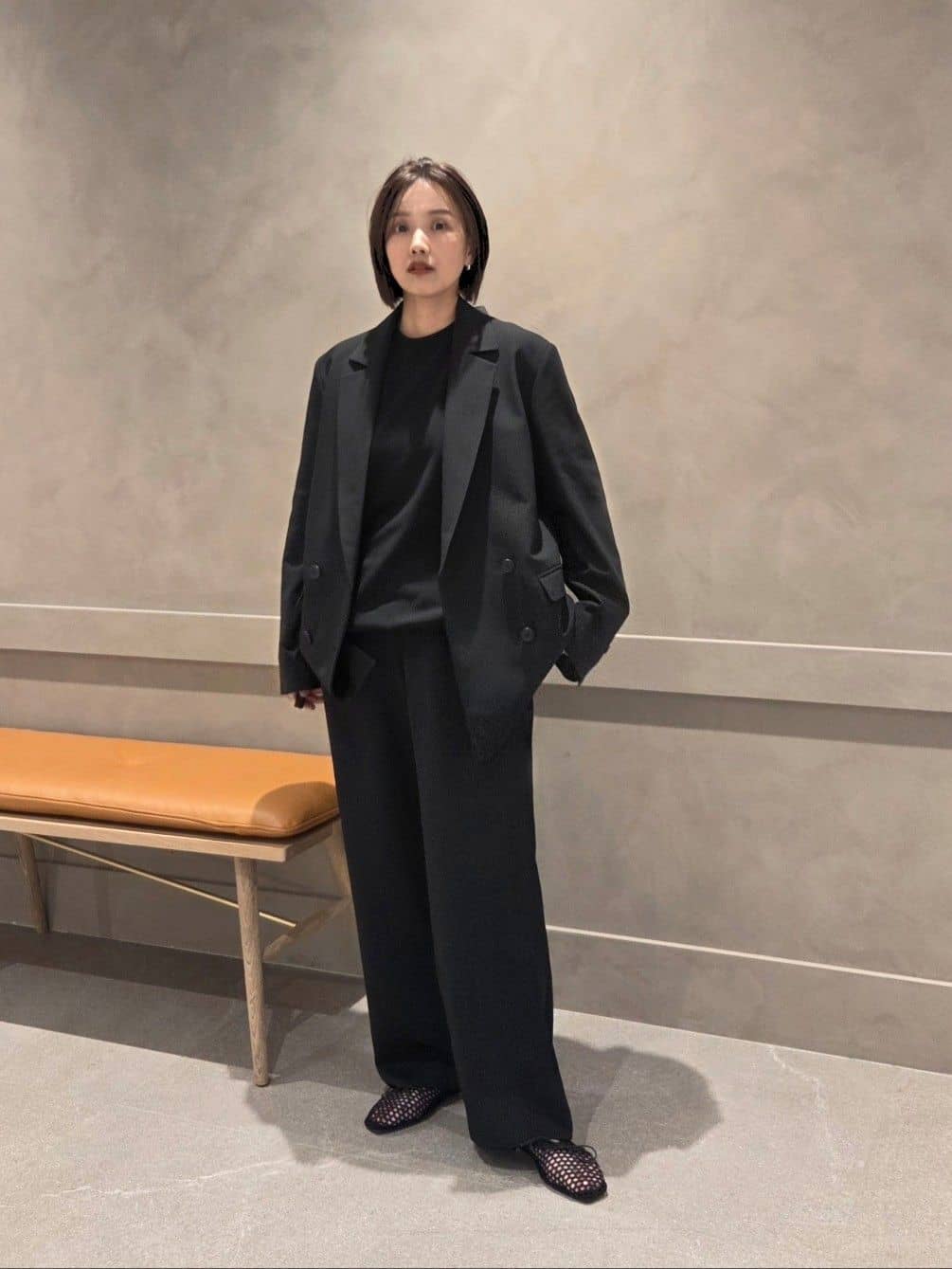 美品MARW UNITED ARROWS ジョーゼット プルオーバー ブラック BEAUTY&YOUTH UNITED ARROWS | <MARW UNITED ARROWS>ジョーゼット プル