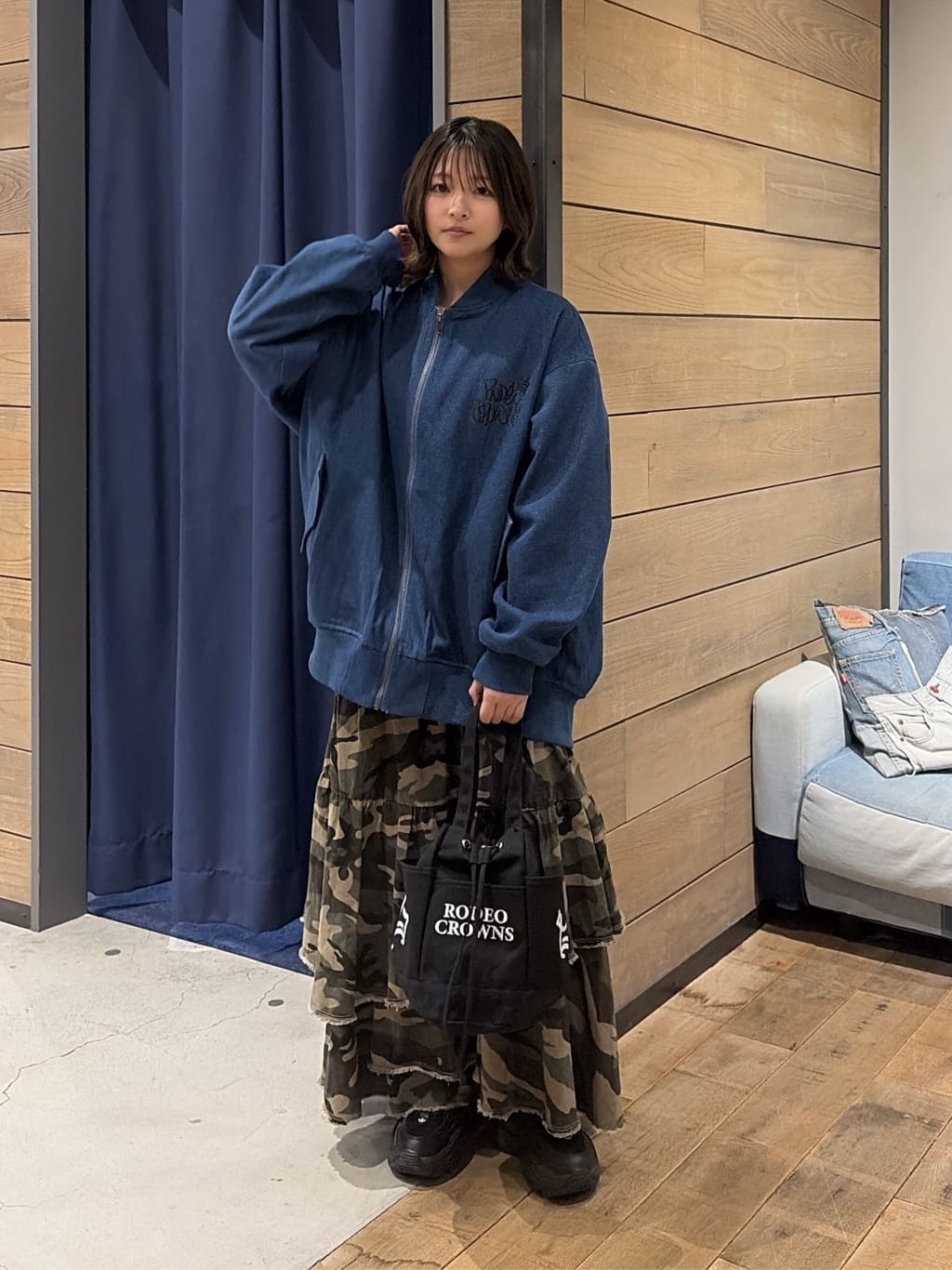 RODEO CROWNS WIDE BOWL | 【UNISEX】BRIDGE BEAR オーバーブルゾン