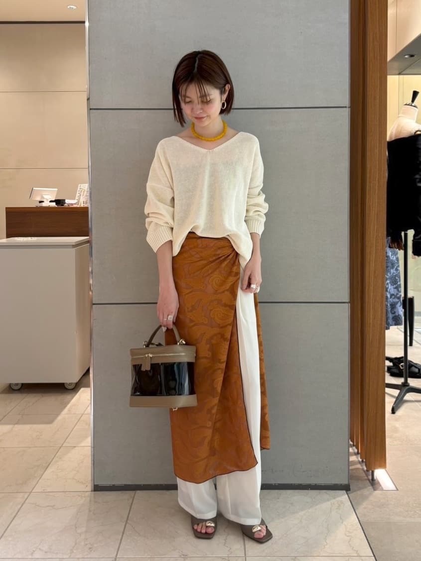 GALLARDAGALANTEの【ガランテ名品】ライトジャージーワイドパンツを使ったコーディネートを紹介します。｜Rakuten Fashion(楽天ファッション／旧楽天ブランドアベニュー)6913741