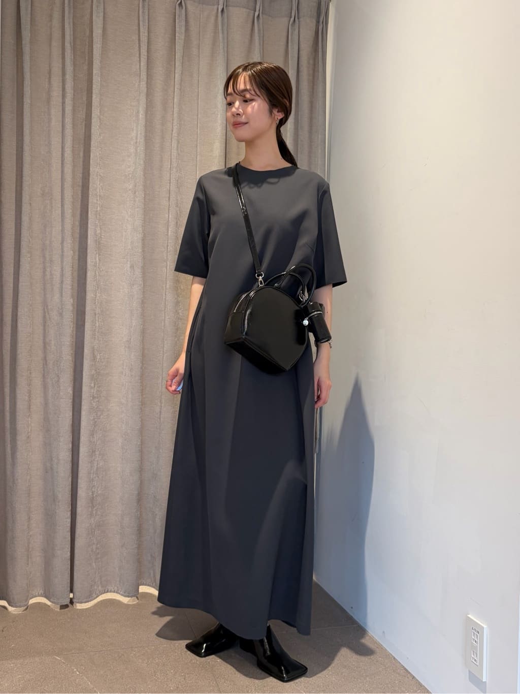 UNITED ARROWS チュニック　トップス　ワンピース UNITED ARROWS（ユナイテッドアローズ） ワンピース チュール サテン