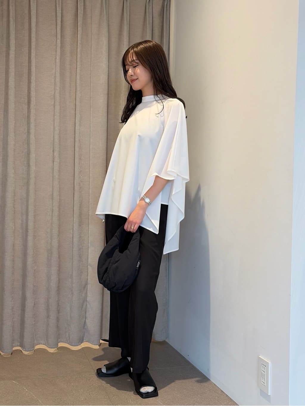 MARW UNITED ARROWS　ポンチョコート　F　ブラウン MARW UNITED ARROWS（マルゥ ユナイテッドアローズ）の「＜MARW UNITED