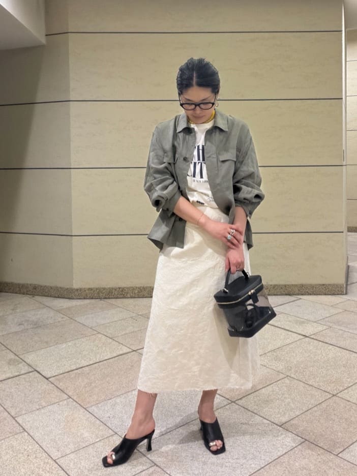 GALLARDAGALANTEの【Lemme.×2.718】ジェムストーンネックレスを使ったコーディネートを紹介します。｜Rakuten Fashion(楽天ファッション／旧楽天ブランドアベニュー)6916062