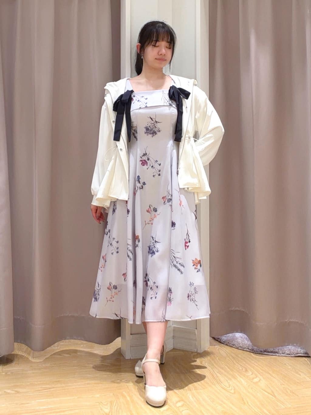 WILLSELECTION | ボタニカルフラワーシアーワンピース | Rakuten