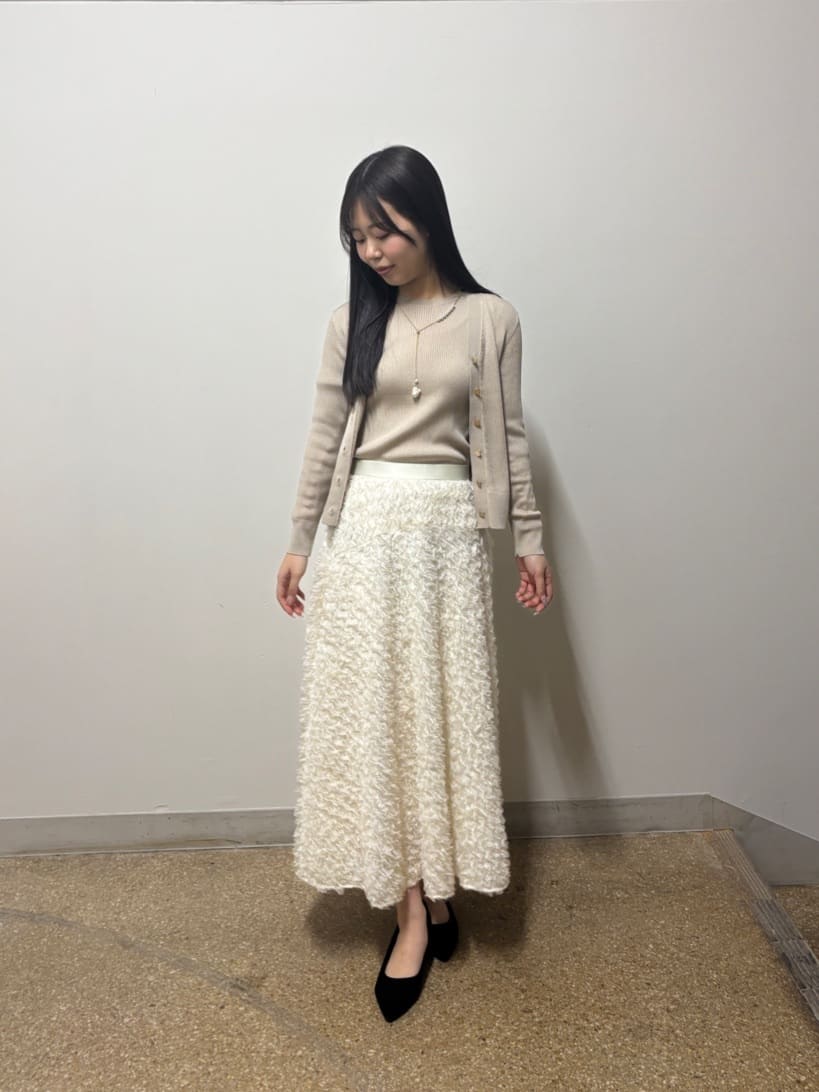Viaggio BluのLUCINDAリブニットを使ったコーディネートを紹介します。｜Rakuten Fashion(楽天ファッション／旧楽天ブランドアベニュー)6916828